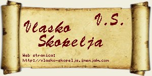 Vlaško Škopelja vizit kartica